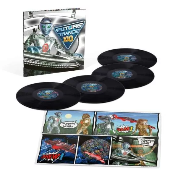 VÁLOGATÁS - Future Trance 100 / vinyl bakelit / 4xLP