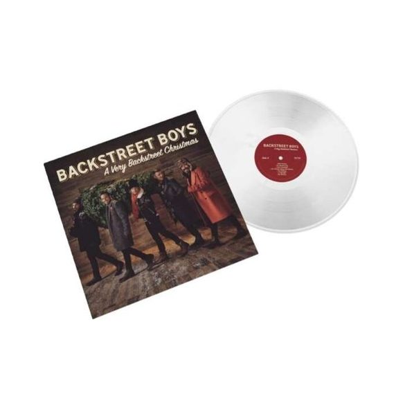 BACKSTREET BOYS - A Very Backstreet Christmas / white vinyl bakelit / LP