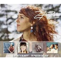   ZAZ - Coffret 4 Albums  Zaz,Recto Verso,Paris,Effet Minoir  / 4cd / CD