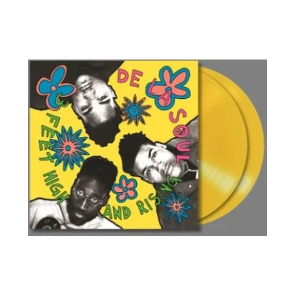DE LA SOUL - 3 Feet High and Rising / színes vinyl bakelit / 2xLP
