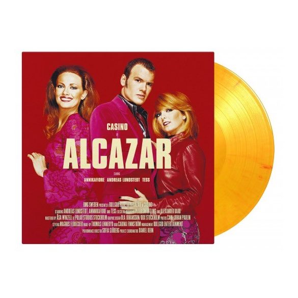 ALCAZAR - Casino / limitált "flaming" színes vinyl bakelit / LP