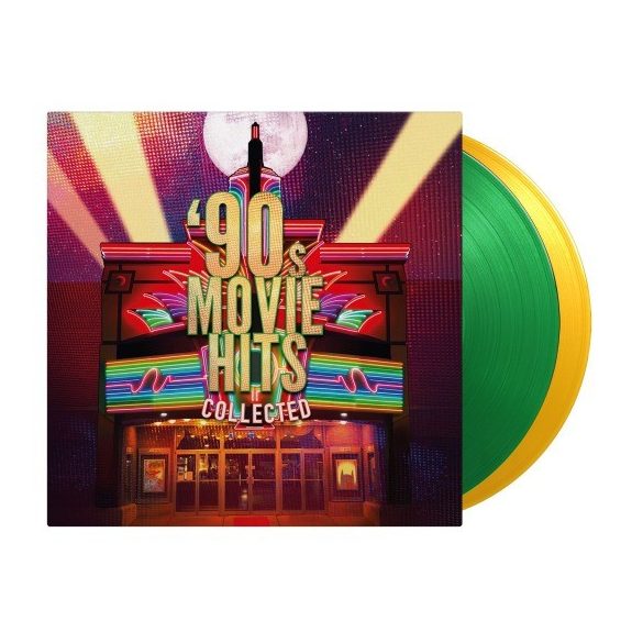 VÁLOGATÁS - 90's Movie Hits Collected / limitált színes vinyl bakelit / 2xLP