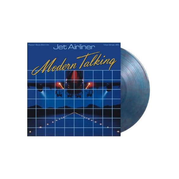 MODERN TALKING - Jet Airliner / limitált színes vinyl bakelit maxi / 12"