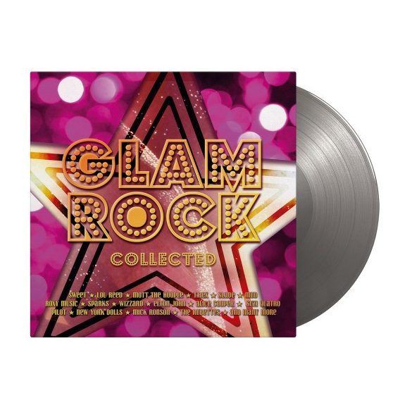 VÁLOGATÁS - Glam Rock Collected / limitált színes vinyl bakelit / 2xLP