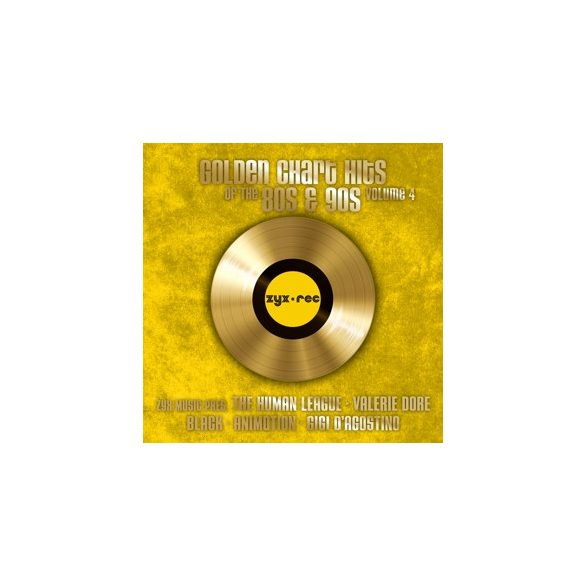 VÁLOGATÁS - Golden Chart Hits Of The 8S & 90S Vol.4 / vinyl bakelit / LP