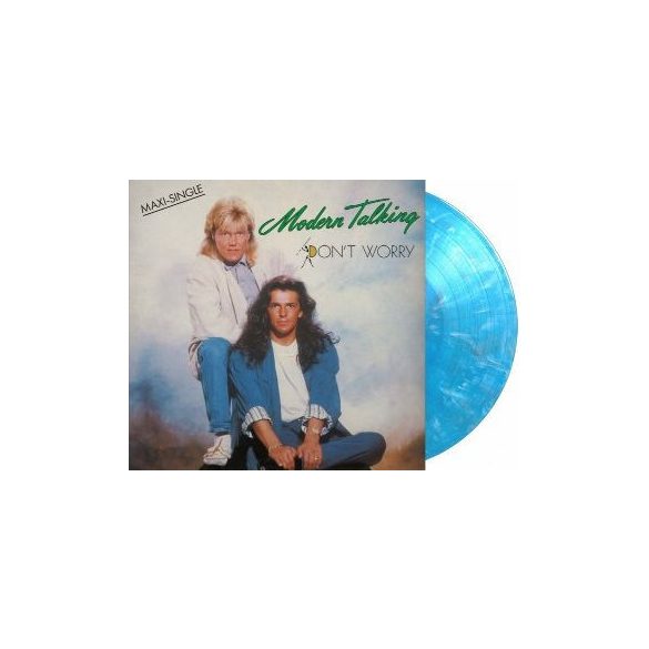 MODERN TALKING - Don't Worry / limitált színes vinyl bakelit maxi / 12"