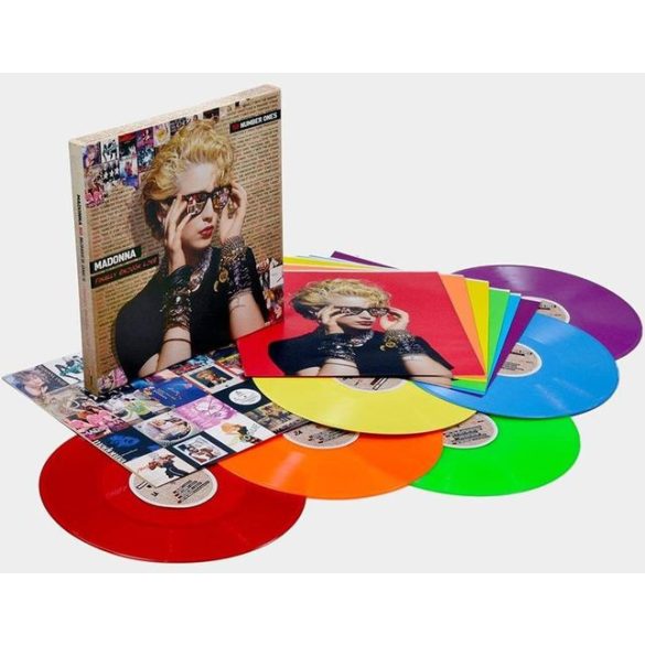 MADONNA - Finally Enough Love: 50 Number Ones (Rainbow Edition) / vinyl bakelit / Box