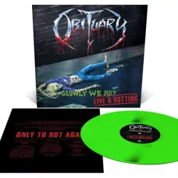   OBITUARY - Slowly We Rot - Live and Rotting / színes vinyl bakelit / LP