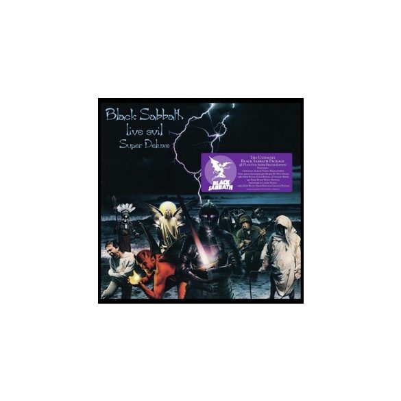 BLACK SABBATH - Live Evil 40th Anniversary Edition / vinyl bakelit / 4xLP