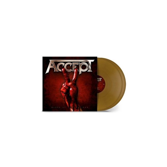 ACCEPT - Blood Of The Nations / színes vinyl bakelit / 2xLP