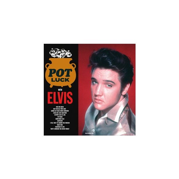 ELVIS PRESLEY - Pot Luck With Elvis / színes vinyl bakelit / LP