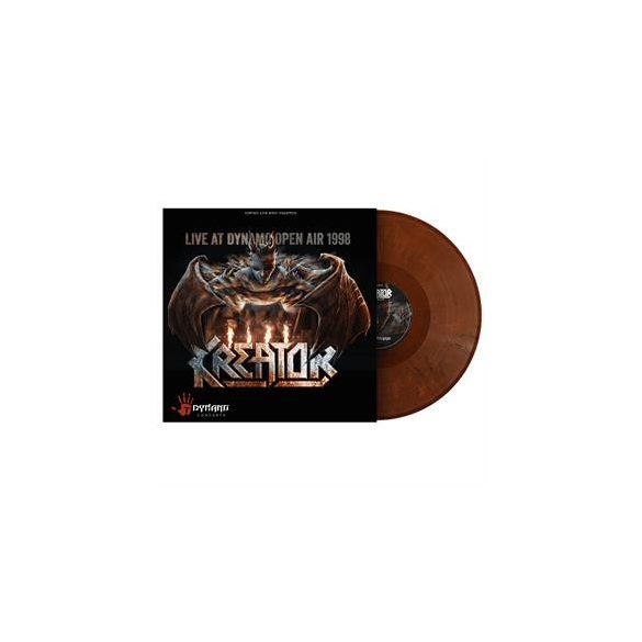 KREATOR - Live At Dynamo Open Air 1997 / színes vinyl bakelit / LP