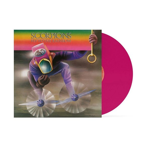 SCORPIONS - Fly To The Rainbow / színes vinyl bakelit / LP