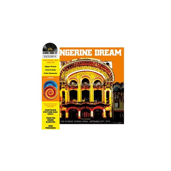 TANGERINE DREAM - Live At Reims Cinema Opera RSD2022 / picture disc vinyl bakelit / 2xLP