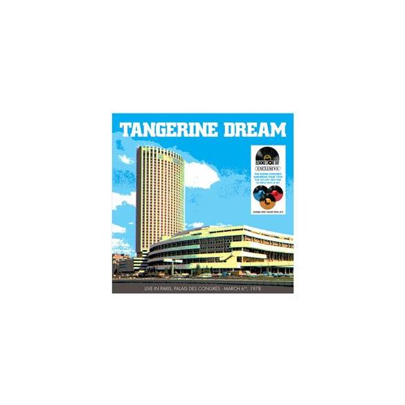 TANGERINE DREAM - Live In Paris, Palais Des Congres 1978 RSD2023 / színes vinyl bakelit / 3xLP