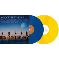   BACKSTREET BOYS - In A World Like This 10Th Anniversary / színes vinyl bakelit / 2xLP