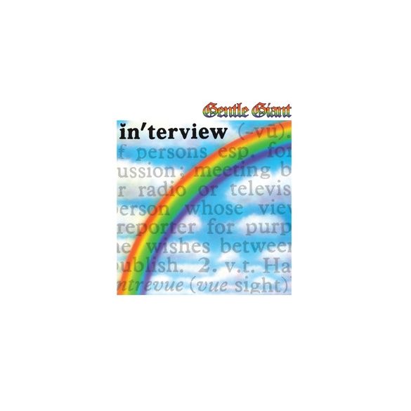 GENTLE GIANT - In'terview Steven Wilson remix / színes vinyl bakelit / LP