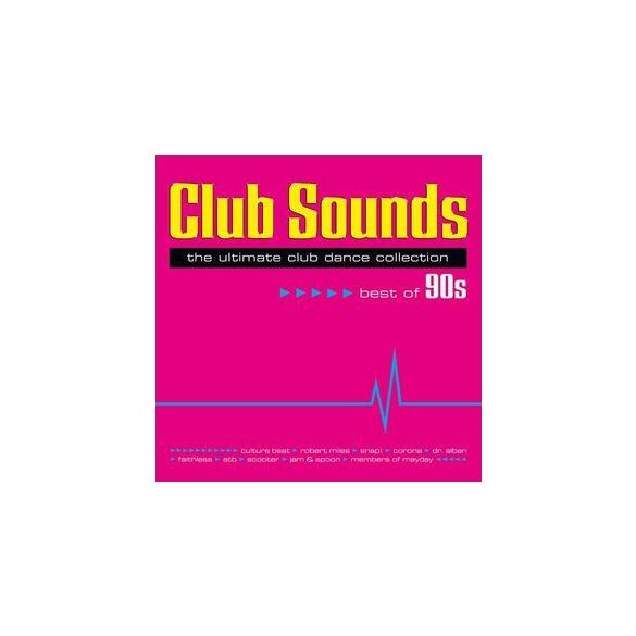 VÁLOGATÁS - Club Sounds Best Of 90s / vinyl bakelit / 2xLP
