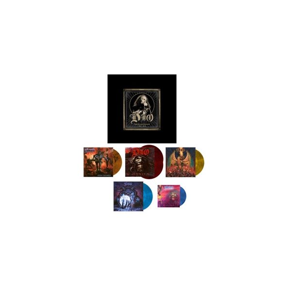 DIO - Studio Albums 1996-2004 / színes vinyl bakelit / LP Box
