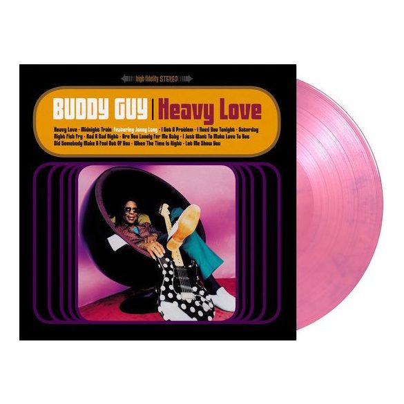 BUDDY GUY - Heavy Love / limitált színes vinyl bakelit / 2xLP