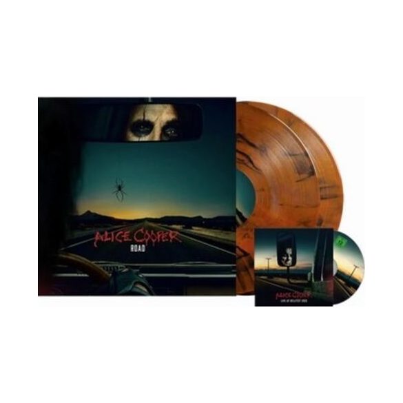 ALICE COOPER - Road / orange marbled vinyl bakelit+dvd / 2xLP