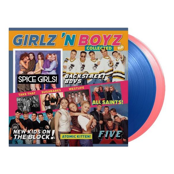 VÁLOGATÁS - Girlz 'N Boyz Collected / limitált színes vinyl bakelit / 2xLP