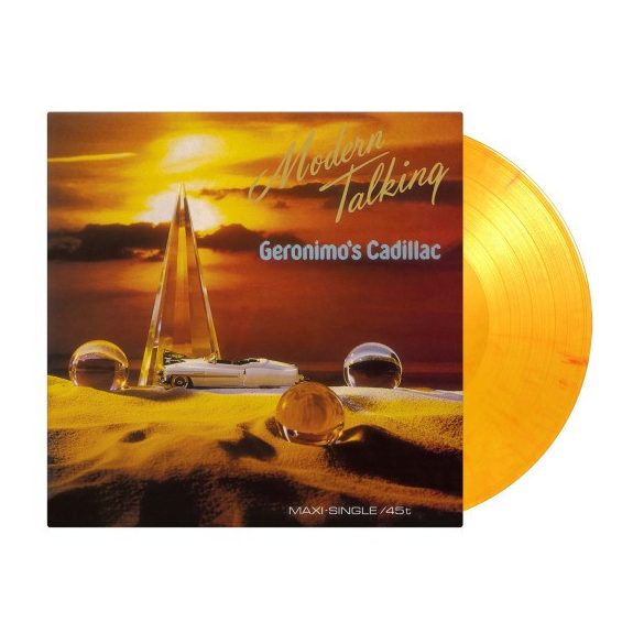 MODERN TALKING - Geronimo's Cadillac / limitált színes vinyl bakelit maxi / 12"