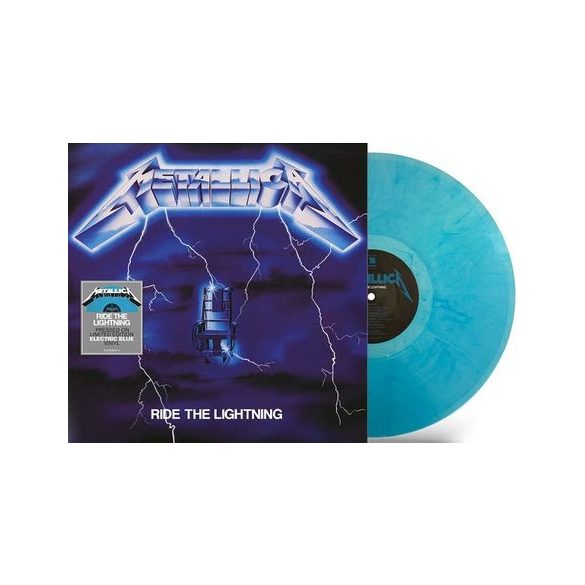 METALLICA - Ride the Lightning / színes vinyl bakelit / LP
