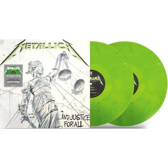 METALLICA - And Justice For All / színes vinyl bakelit / 2xLP