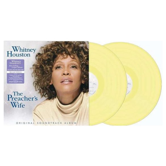 WHITNEY HOUSTON - The Preacher's Wife - Original Soundtrack / színes vinyl bakelit / 2xLP
