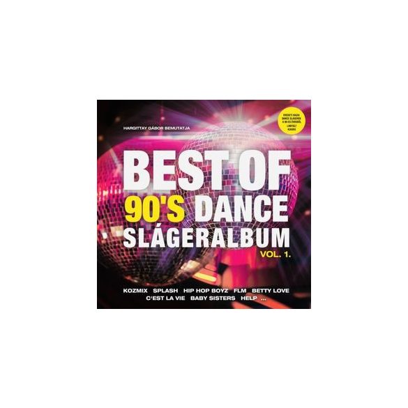 VÁLOGATÁS - Best Of 90's Dance Slágeralbum – vol.1. / vinyl bakelit / LP