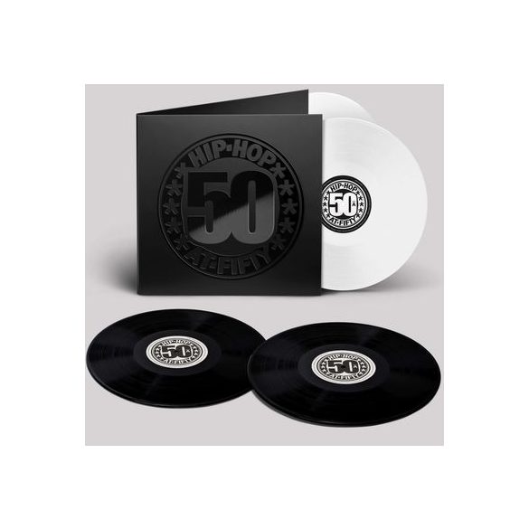 VÁLOGATÁS - Hip-Hop At Fifty / színes vinyl bakelit / 4xLP