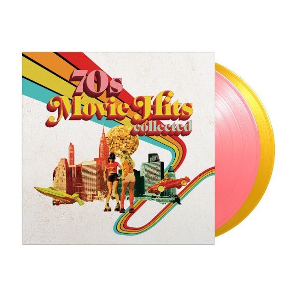 VÁLOGATÁS - 70's Movie Hits Collected / limitált színes vinyl bakelit / 2xLP