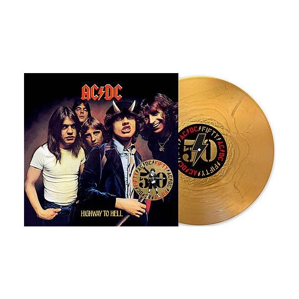 AC/DC - Highway To Hell / limitált "gold" vinyl bakelit / LP