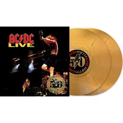   AC/DC - Live / limitált "gold" vinyl bakelit / vinyl bakelit / 2xLP