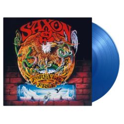   SAXON - Forever Free / limitált "blue" vinyl bakelit / LP