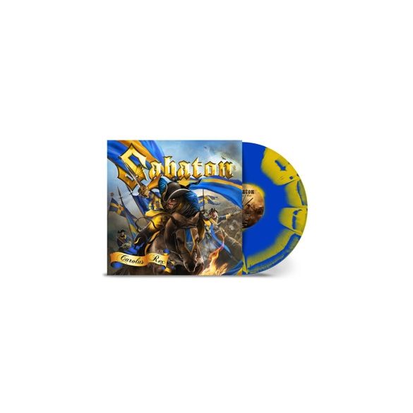 SABATON - Carolus Rex (Swedish Version) / színes vinyl bakelit / LP