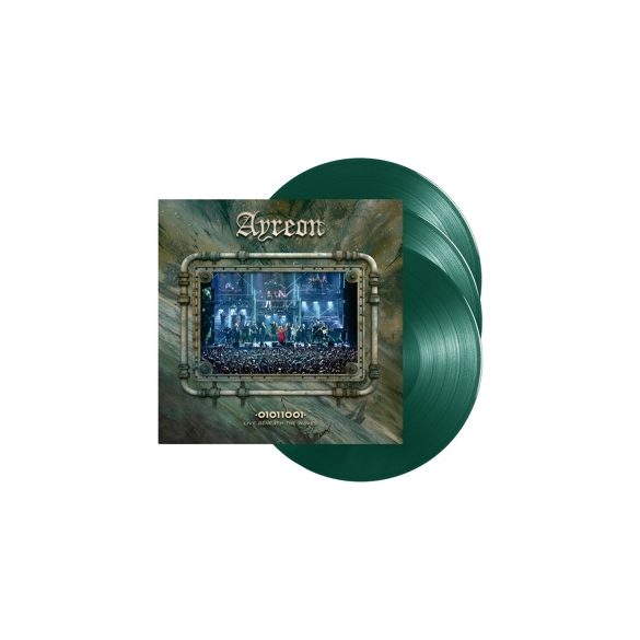 AYREON - 01011001 - Live Beneath the Waves / színes vinyl bakelit / 3xLP