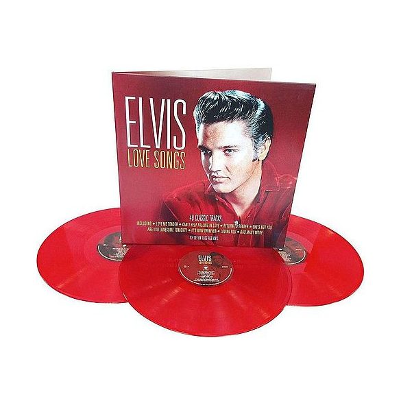 ELVIS PRESLEY - Love Songs / "red" vinyl bakelit / 3xLP