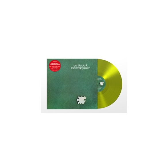 GENTLE GIANT - The Missing Piece / színes vinyl bakelit / LP