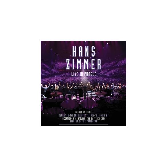 HANS ZIMMER -  Live In Prague / limitált színes vinyl bakelit / 4xLP