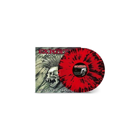 EXPLOITED - Beat the Bastards / red vinyl bakelit / 2xLP