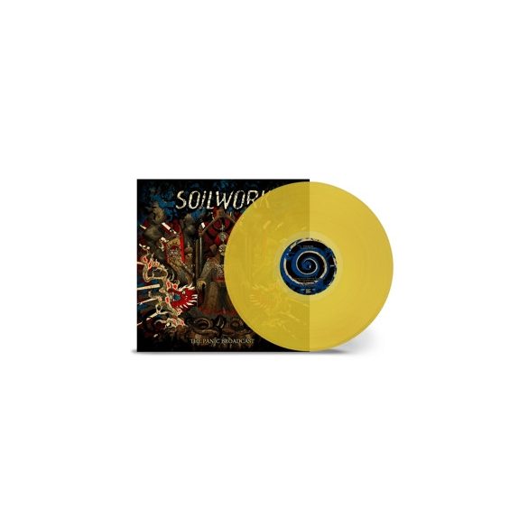 SOILWORK - The Panic Broadcast / yellow vinyl bakelit / LP