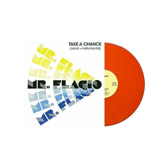 MR FLAGIO - Take A Chance / színes vinyl bakelit maxi / "12