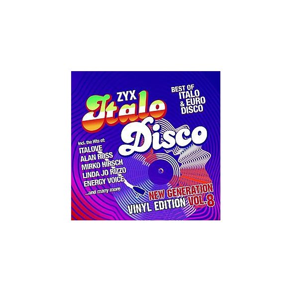 VÁLOGATÁS - ZYX Italo Disco New Generation Vinyl Edition Vol.8 / vinyl bakelit / LP