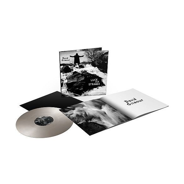 DAVID GILMOUR - Luck And Strange / opaque silver vinyl bakelit / LP 