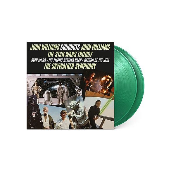 JOHN WILLIAMS - John Williams Conducts John Williams - The Star Wars Trilogy / limitált színes vinyl bakelit / 2xLP