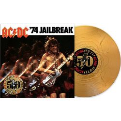 AC/DC - '74 Jailbreak / gold színes vinyl bakelit / LP