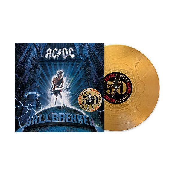 AC/DC - Ballbreaker /gold színes vinyl bakelit / LP