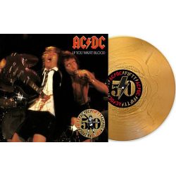   AC/DC - If You Want Blood You've Got It / gold színes vinyl bakelit / LP